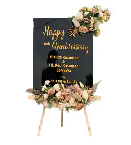 Papan Bunga Akrilik Kalimendong